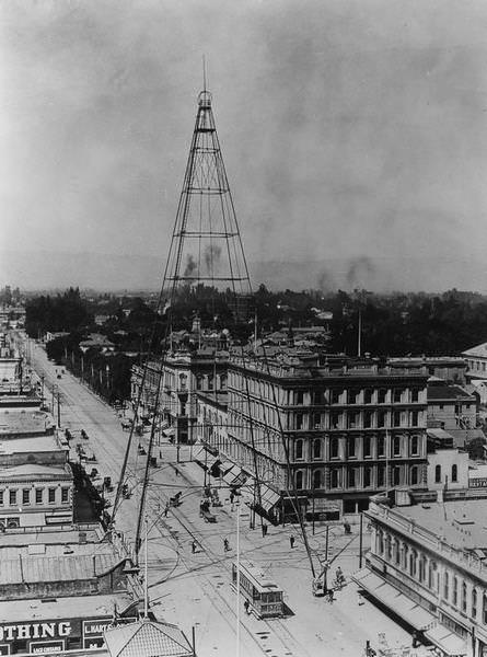San José Electric Light Tower, 1895