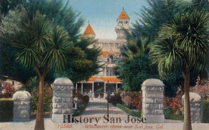 Winchester home near San Jose, 1910