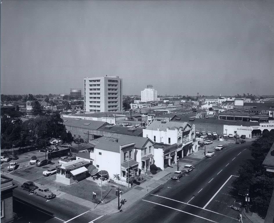 Corner of Market at Park, 1955