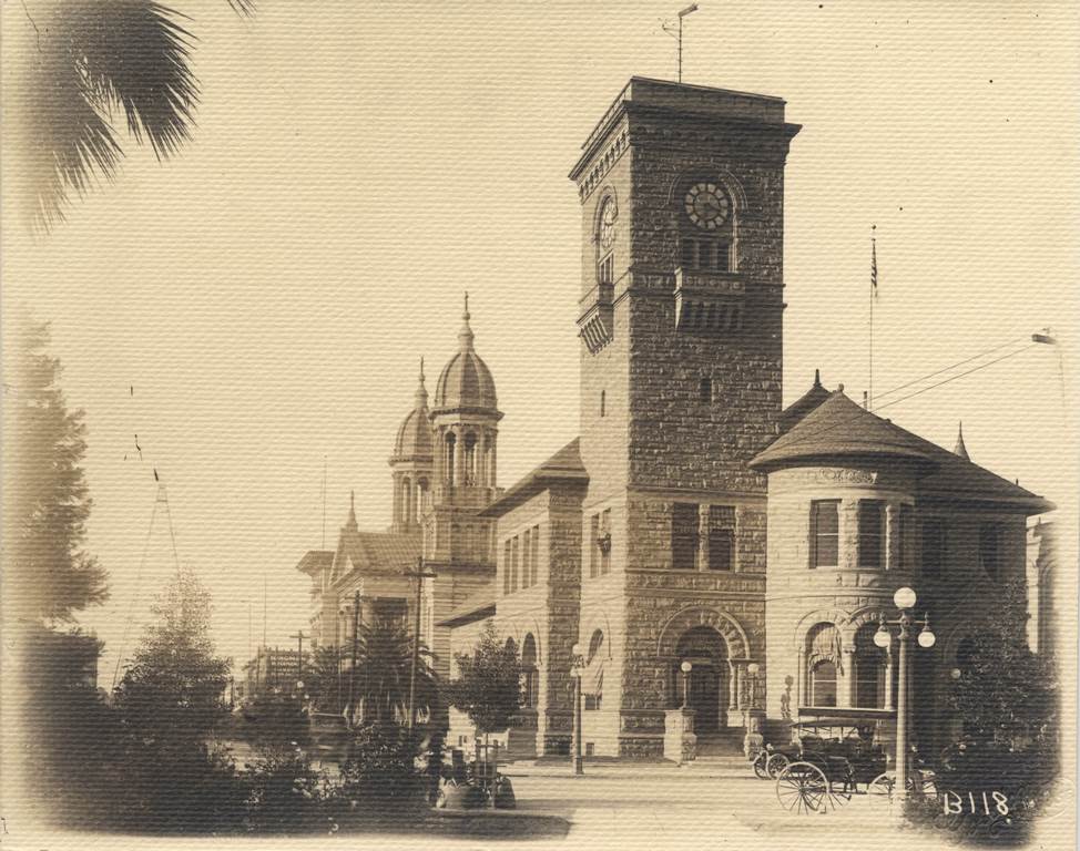 Post Office on the Plaza, 1906