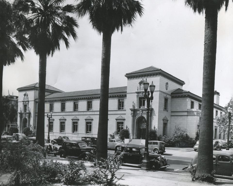 Post Office on North First Street, 1935