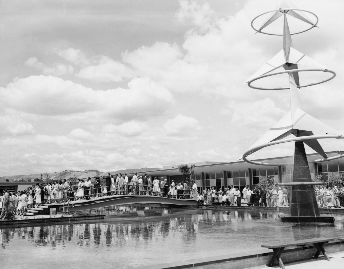 IBM Cottle Road plant dedication, San Jose, 1958