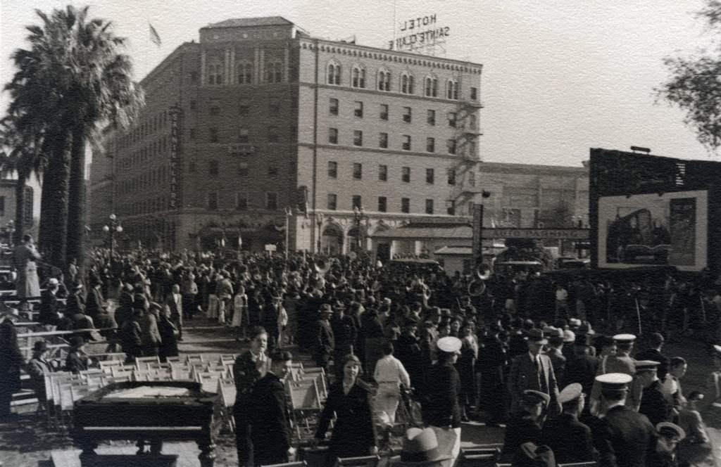 Ground-breaking ceremony for Civic Auditorium, 1934