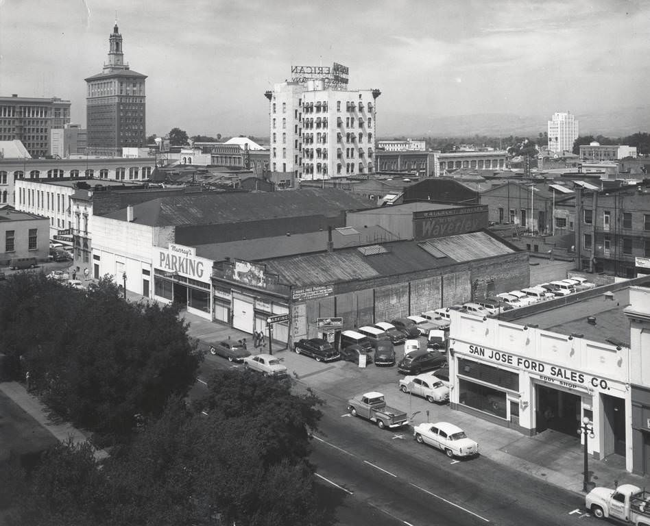South Market at the Plaza, 1955