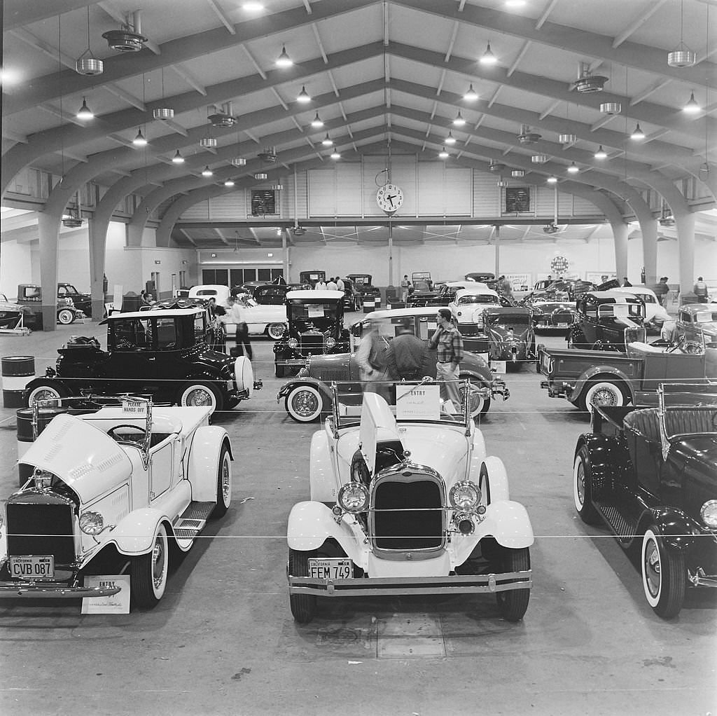 Car Show in San Jose, 1957