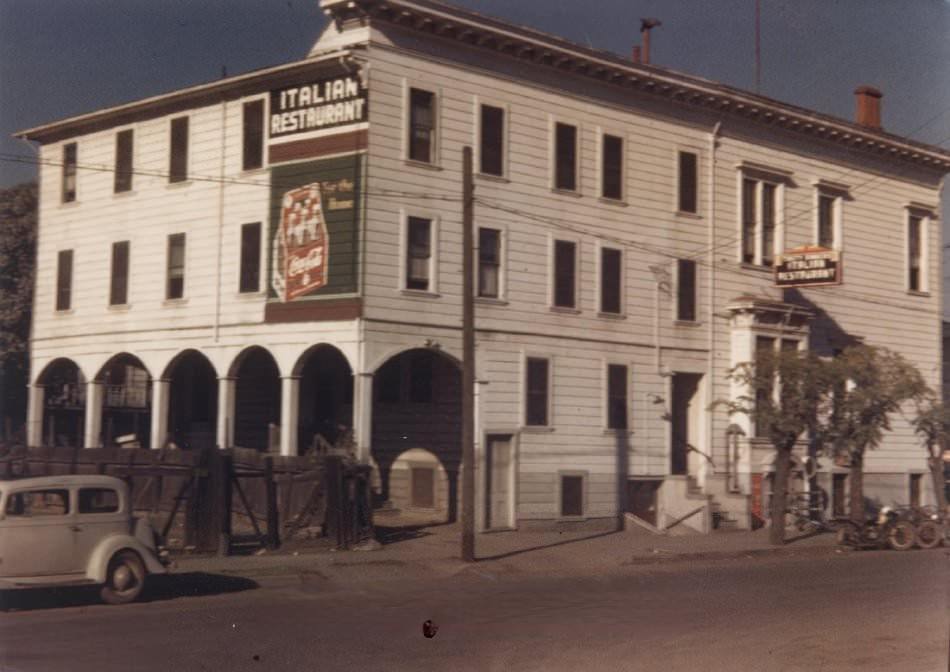 Fallon House, Italian Restaurant, San Jose, 1930s