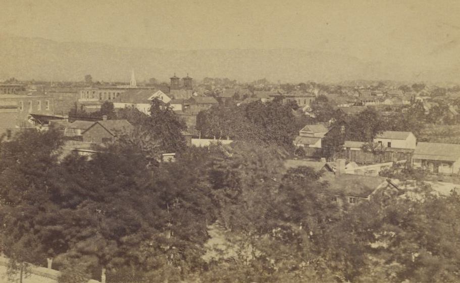 San Jose from Convent Notre Dame, 1867