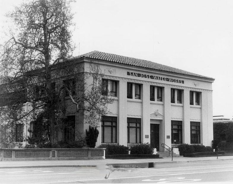 San Jose Water Works, 1934