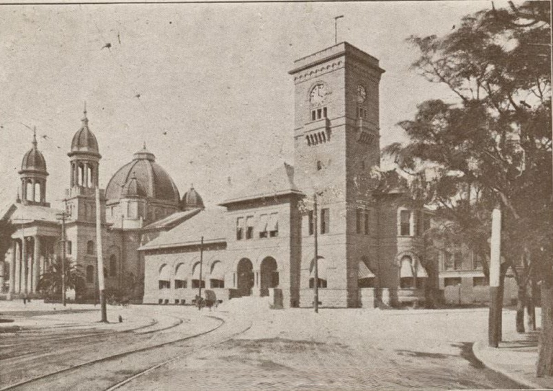 Market and San Fernando On margins Post Office, San Jose, 1908