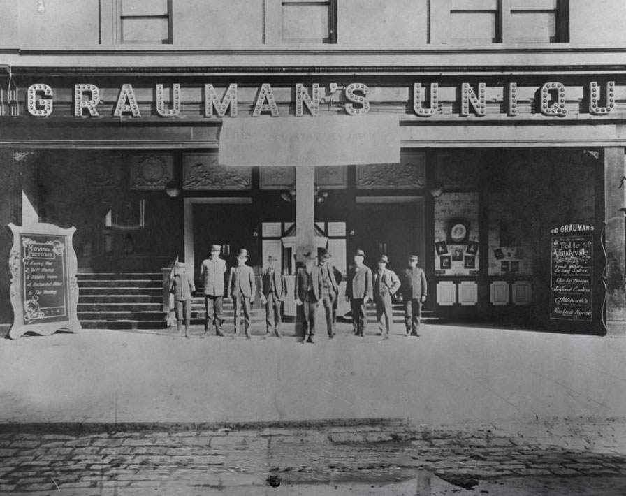 Grauman's Unique Theater, San Jose, 1904