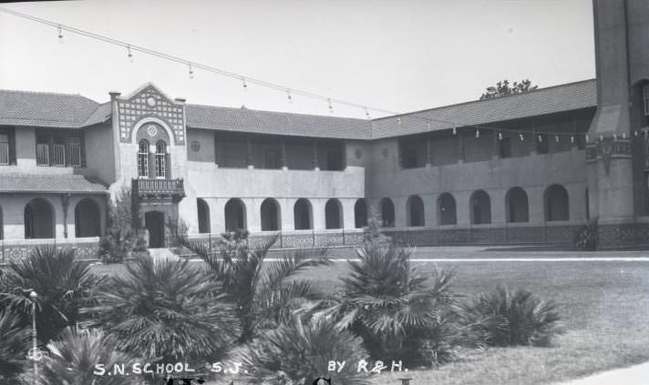 San Jose Normal School quadrangle, 1905