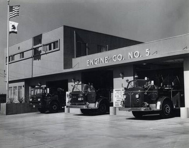 Fire Station, Engine Company No. 5. 1959