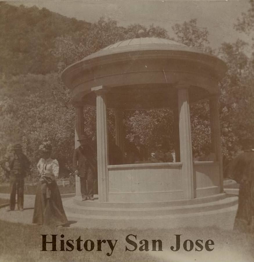 Alum Rock Park, San Jose, California, 1897