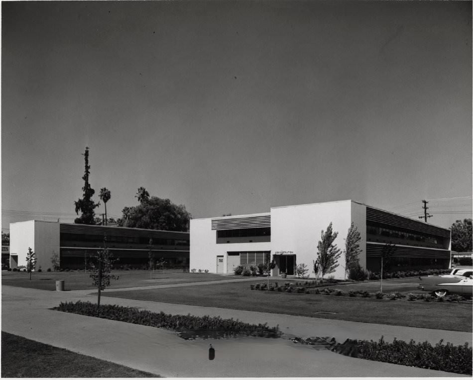 Administration Building, San Jose State College, 1959