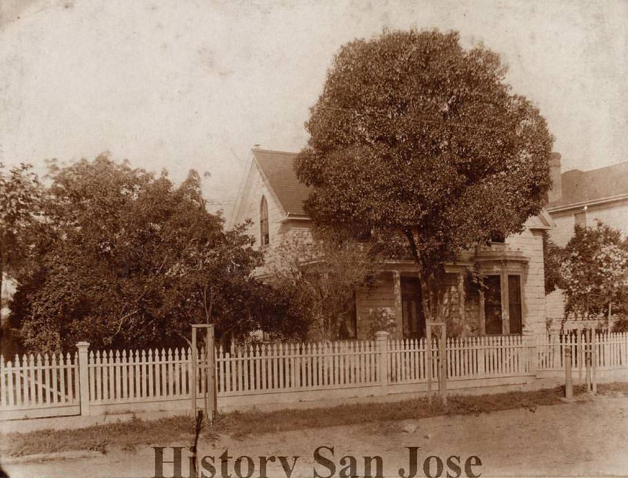 J. R. Welch Home, San Jose, 1896