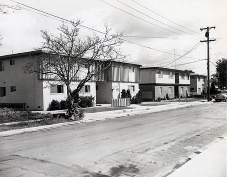 Typical Apartment Developmentt, San Jose, 1959