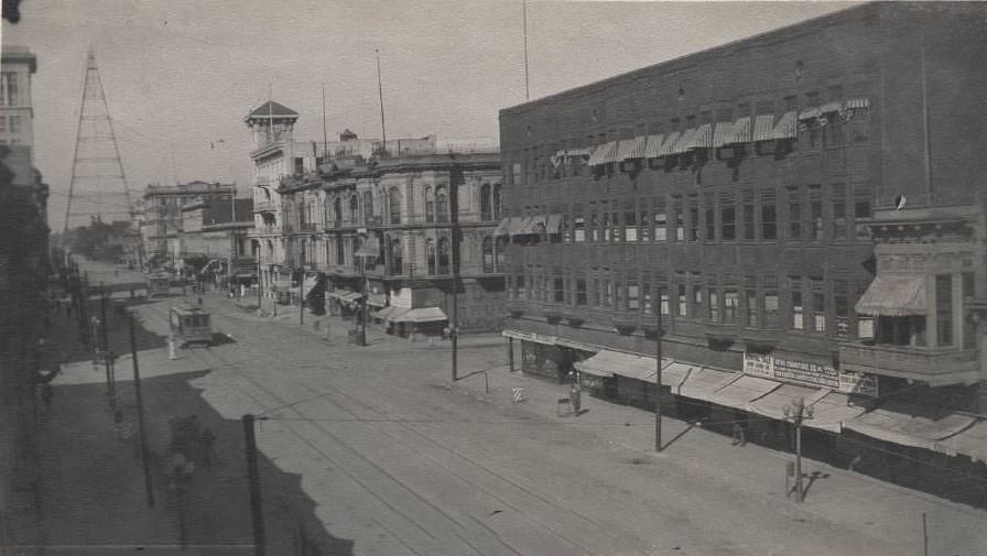 Santa Clara Street, San Jose, 1911