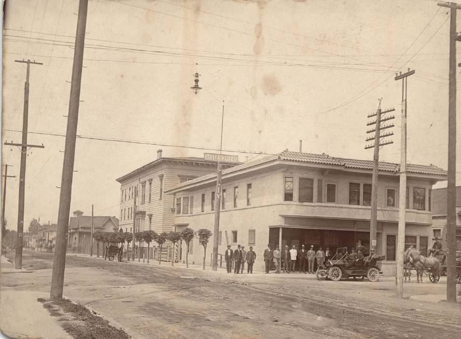 The Italia Hotel, San Jose, 1900