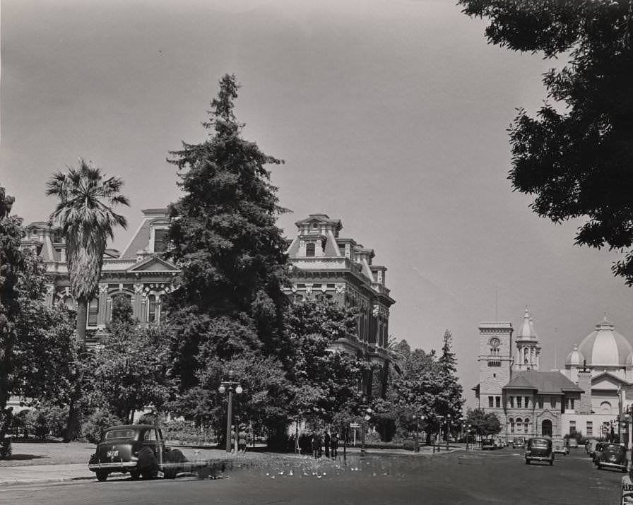 City Hall and Library, San Jose, 1940