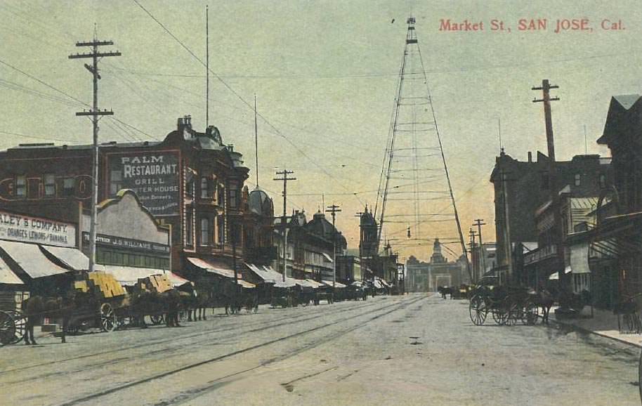 Market St., San Jose, 1908