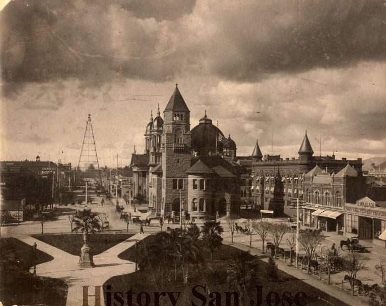 Post Office, San Jose, 1895