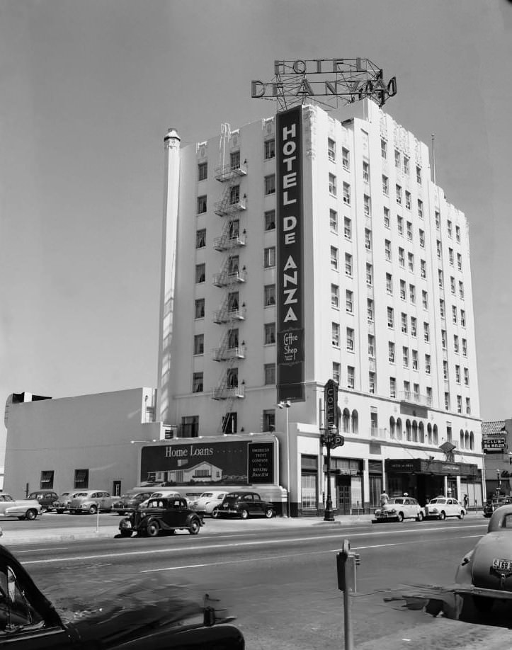 Hotel De Anza, San Jose, California, 1949