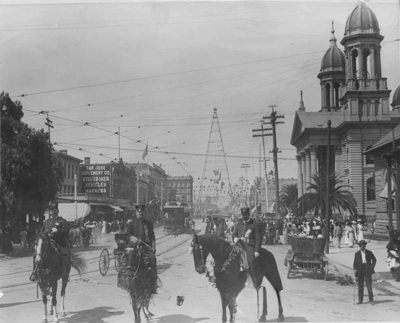 Market Street, San Jose, 1907