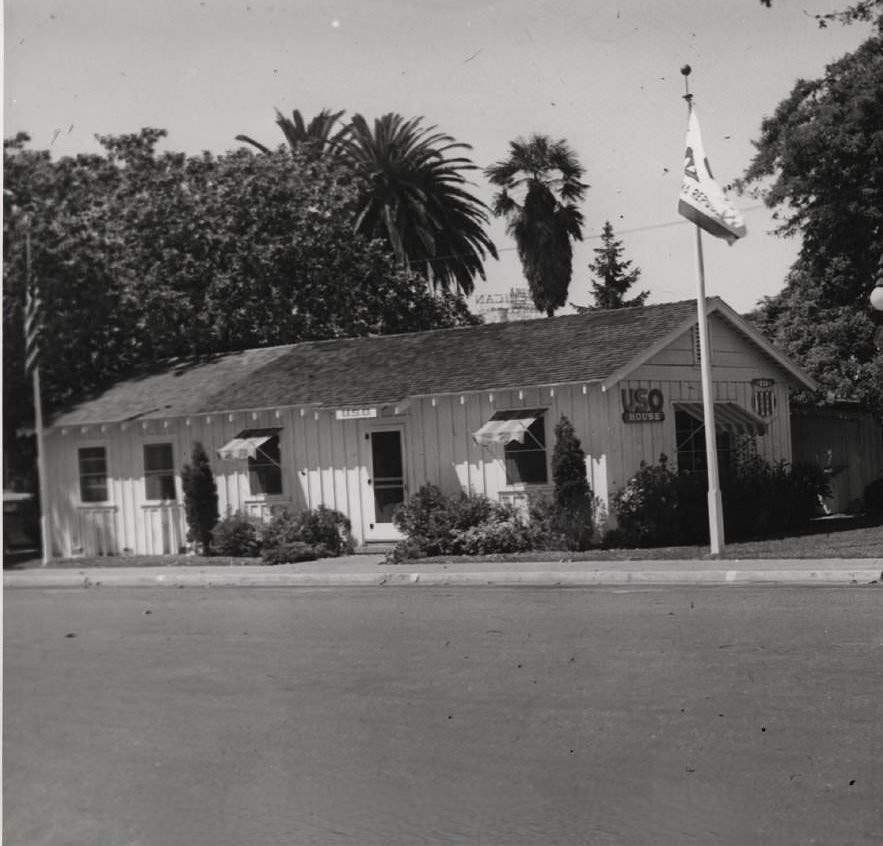 USO House, San Jose, 1943