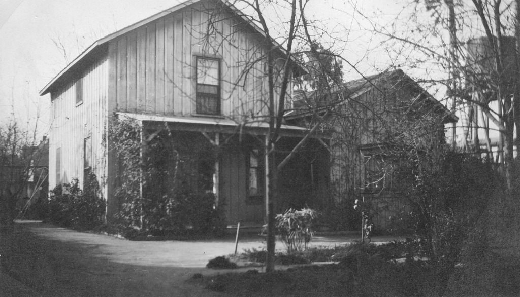 View of house from the street, 1911