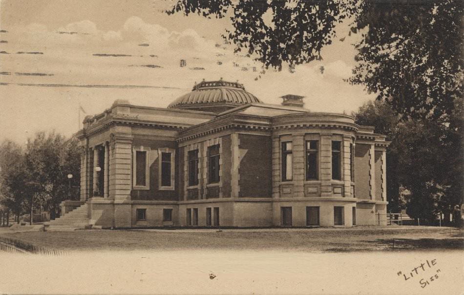 Library at Santa Clara Street and Twenty-third Street, 1908