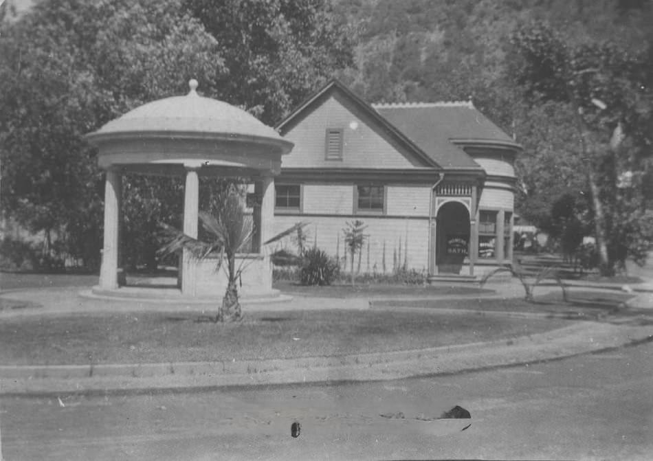 Alum Rock Park Springs near San Jose, 1902