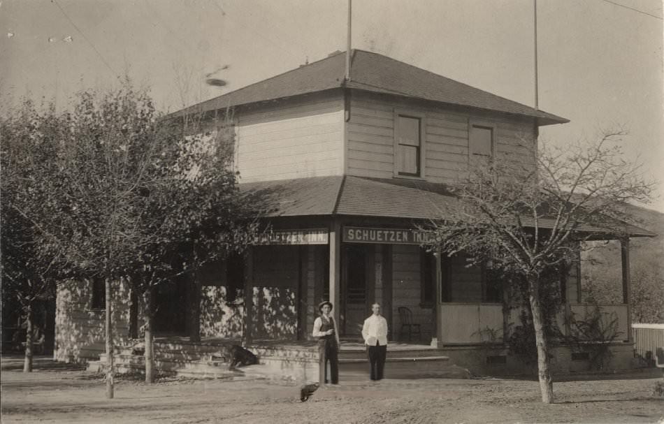 Schuetzen Inn, Monterey Road, 1908
