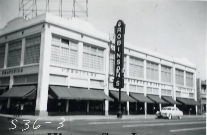 Robinson and Sons Co., 500-510 South First Street, San Jose, 1942