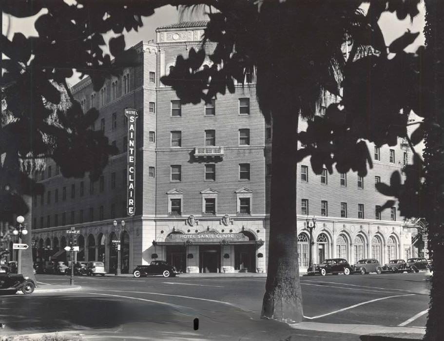 Sainte Claire Hotel, San Jose, 1930s