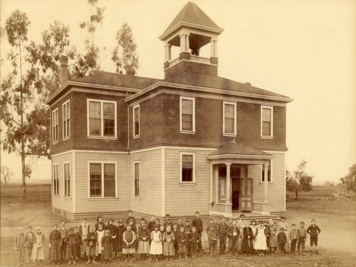 Evergreen School, San Jose, 1890