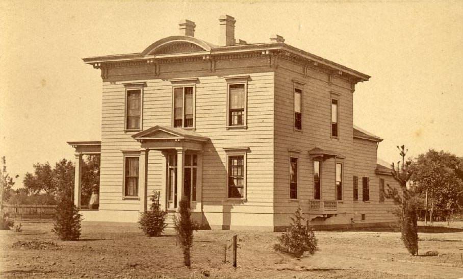 T. Ellard Beans home, San Jose, 1867