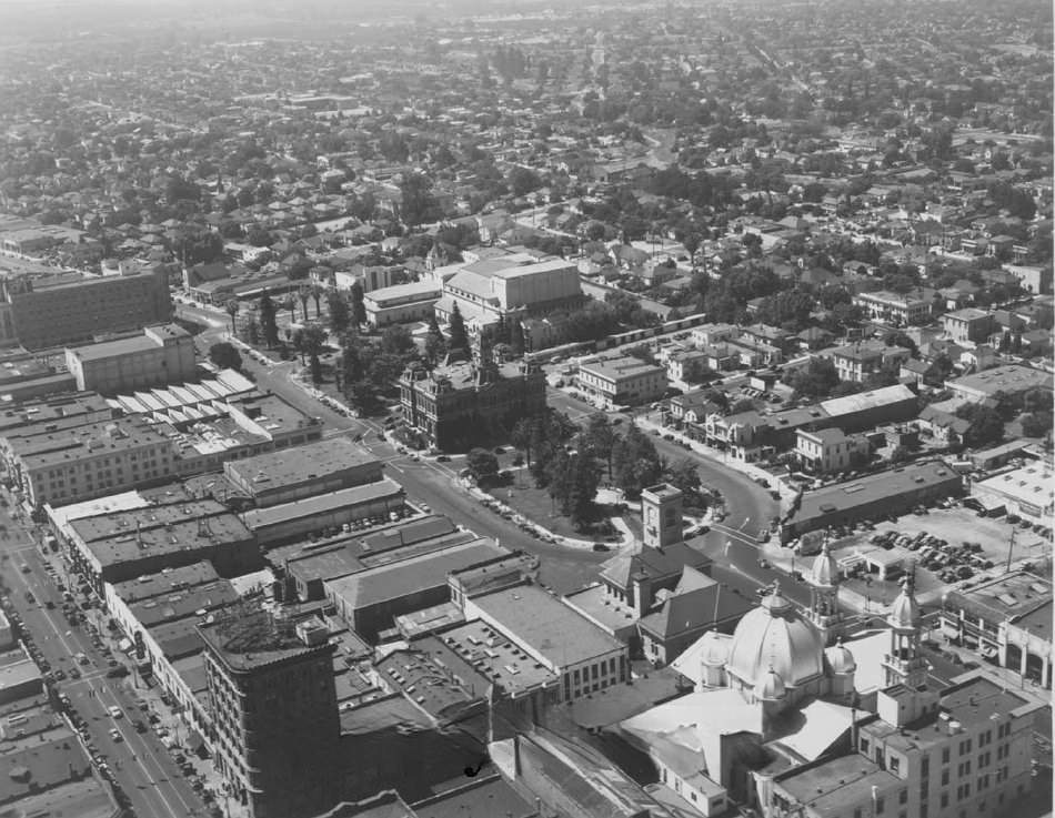 San Jose, looking southwest, 1940