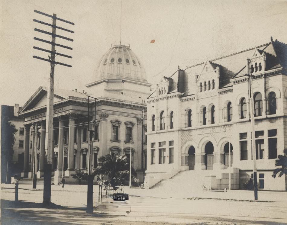 Court House and Hall of Records, San Jose, 1903