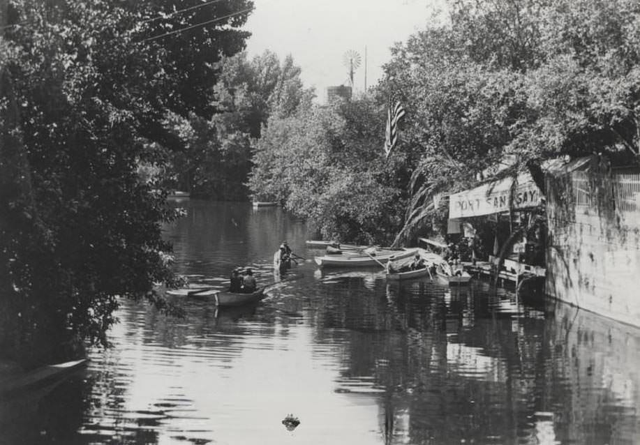 Port San Say, Lake Monahan, Guadalupe River, 1915