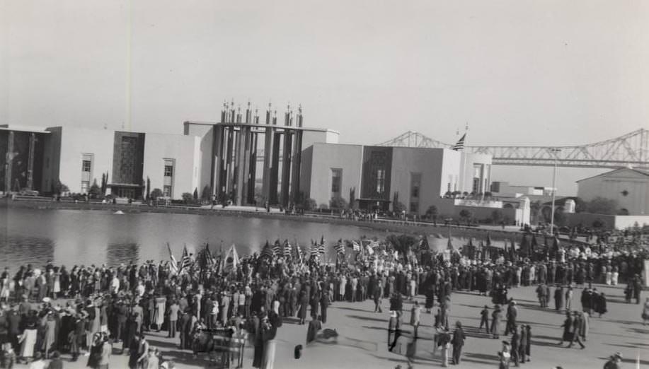 San Francisco building across the water, 1939