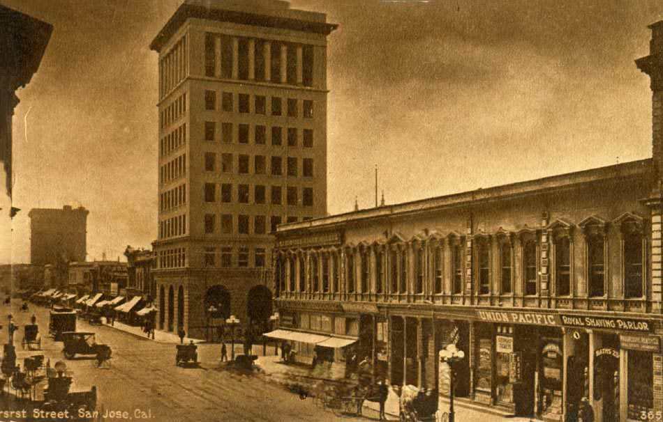 First Street, San Jose, 1907