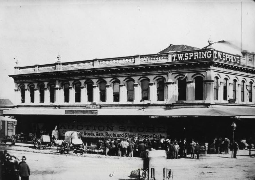 Newhall Building, San Jose, 1880s