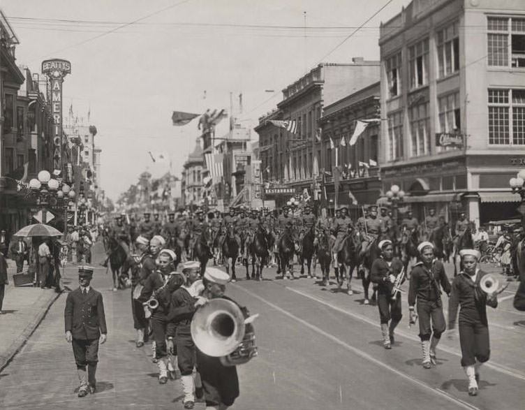 World War I Victory Parade, 1918