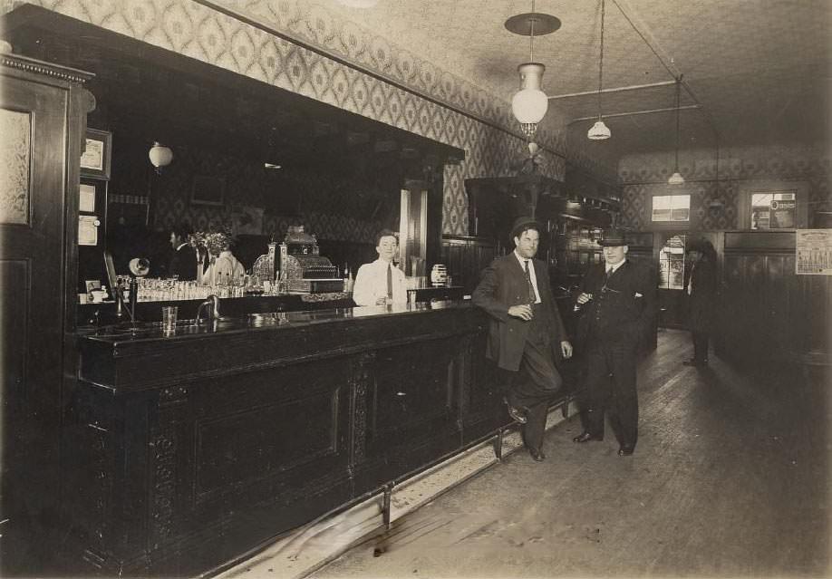 Bar-Room Scene, San Jose, 1913