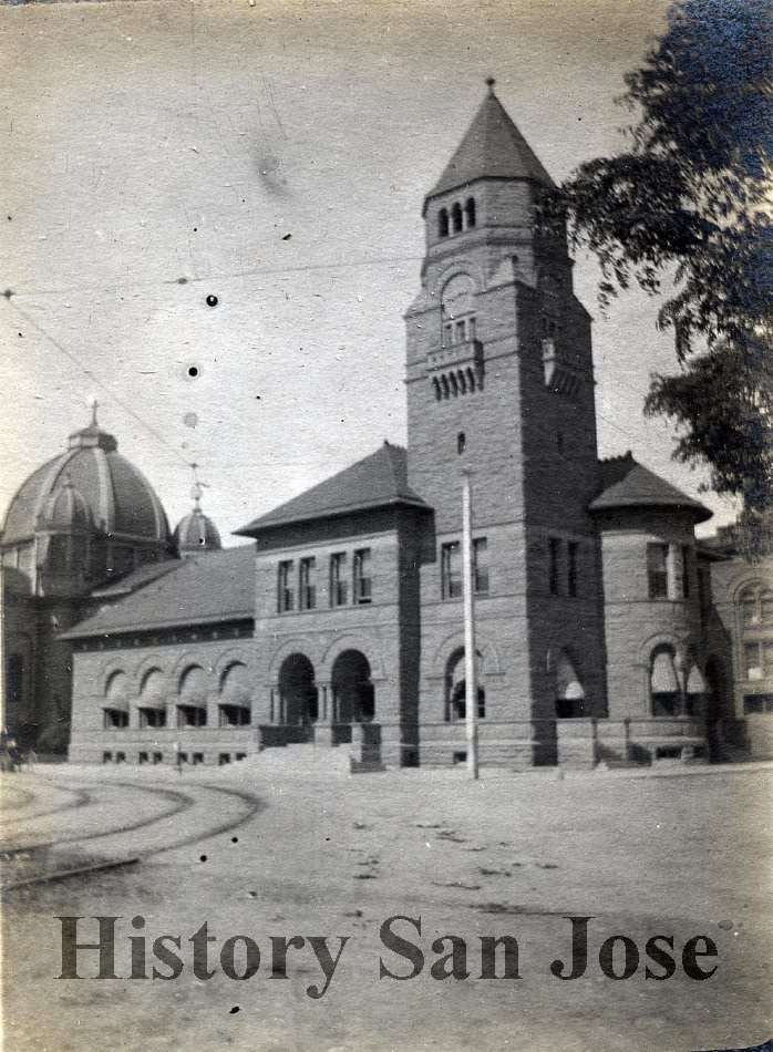 Post Office on Market Street, 1890