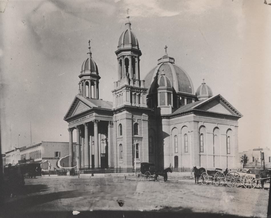 St. Joseph's Roman Catholic Church (interior), 1885