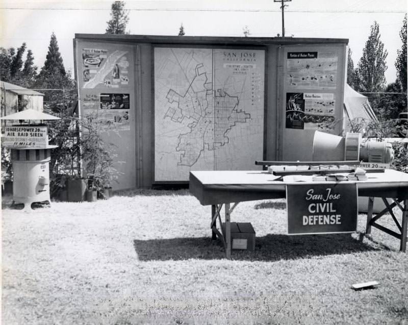 San Jose City Exhibit, 1951 Santa Clara County Fair, 1951