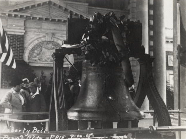 Liberty Bell, Panama-Pacific International Exposition, 1915