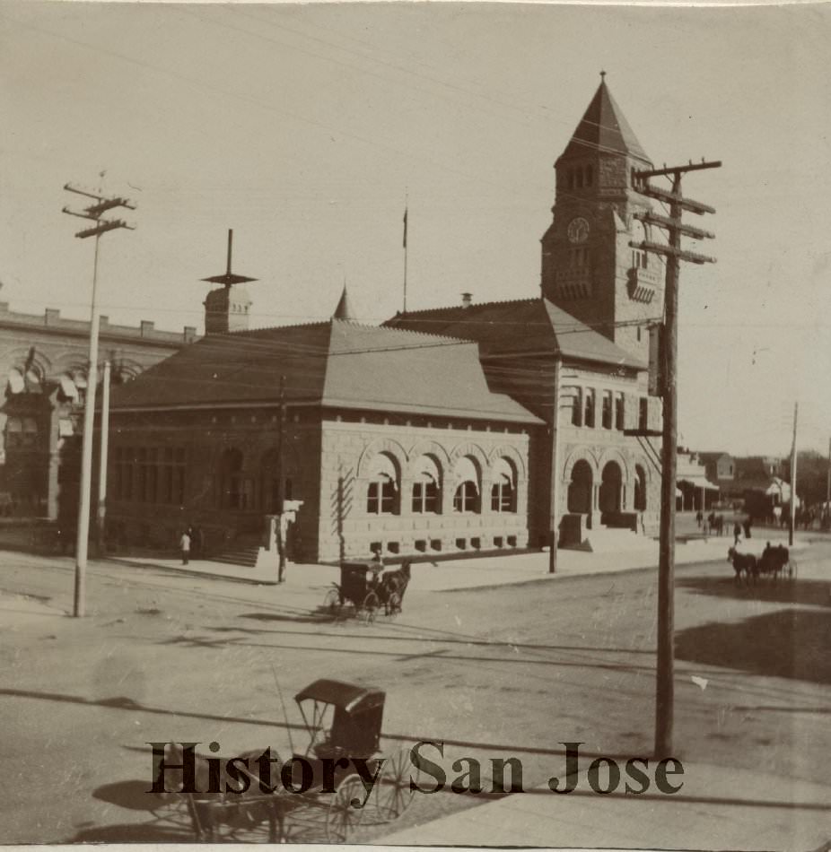 San Jose Post Office, 1898