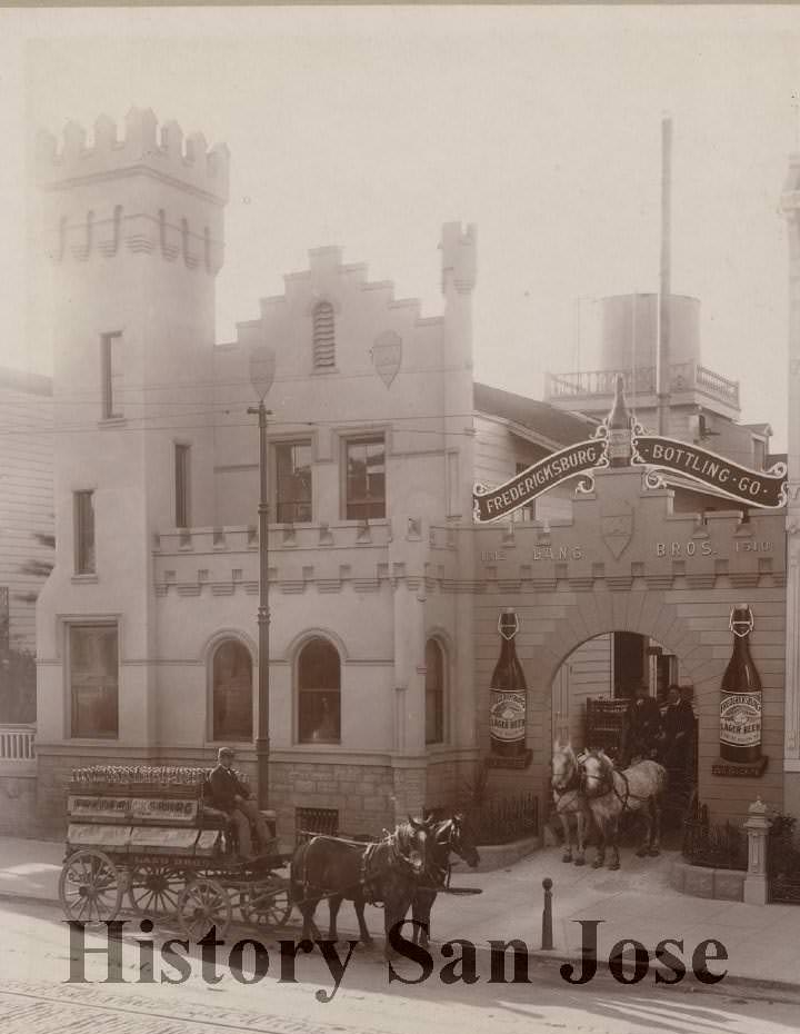 Fredericksburg Bottling Co. Castle Building, 1900